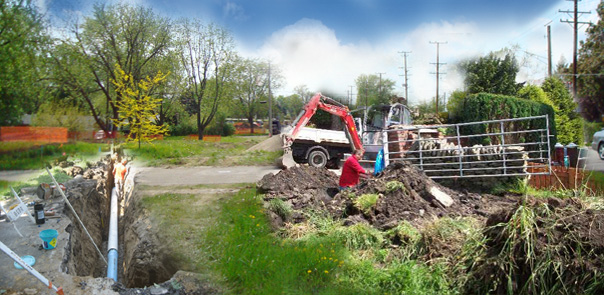 construction of ecological sites, construction mechanization, transportation, drilling and agriculture